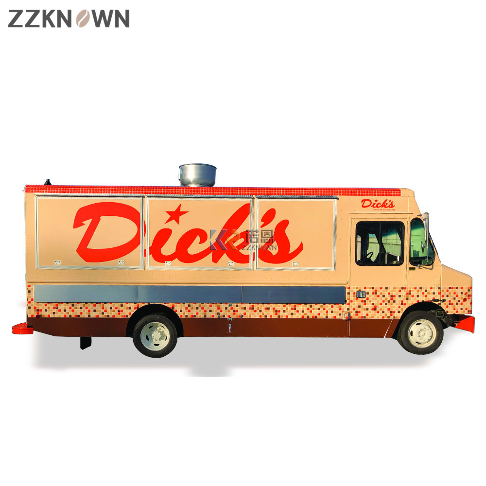 Food Truck With Snacks - شاحنات طعام متنقلة معدات كاملة مع