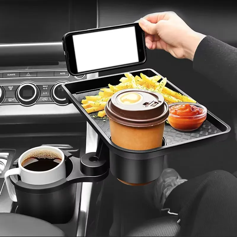 حامل أكواب للسيارة متعدد الوظا - مراجعة Food Snacks Drinks وسعره