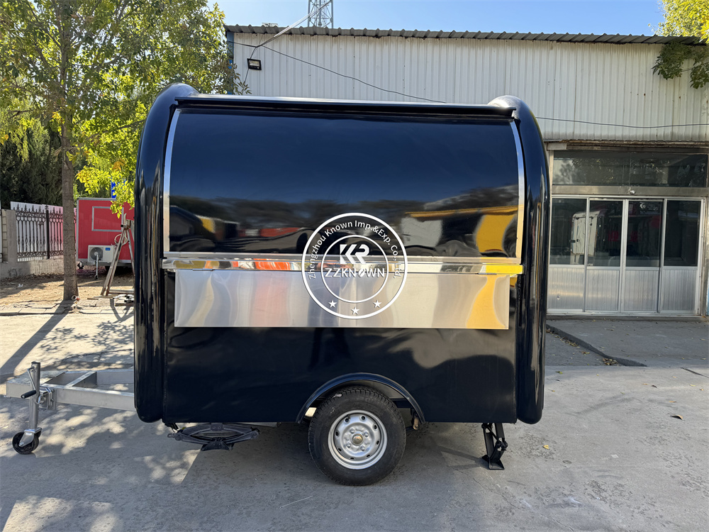 Street Mobile Coffee Shop Fast - مراجعة Food Truck With Snacks وسعره