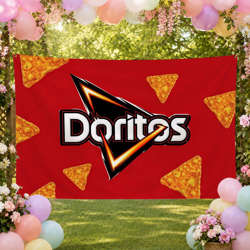 أعلام دوريتوس الملونة للوجبات  - مراجعة Food Snacks Banner وسعره