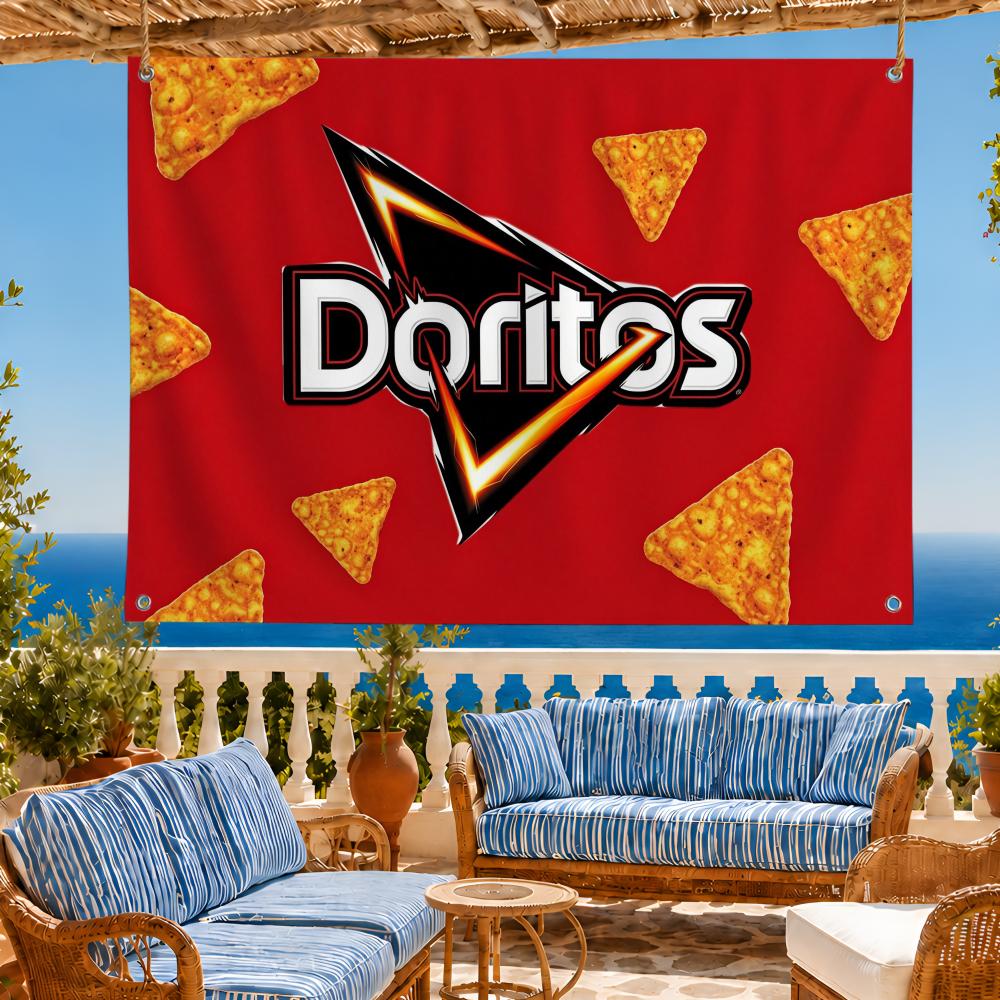 أعلام دوريتوس الملونة للوجبات  - مراجعة Food Snacks Banner وسعره