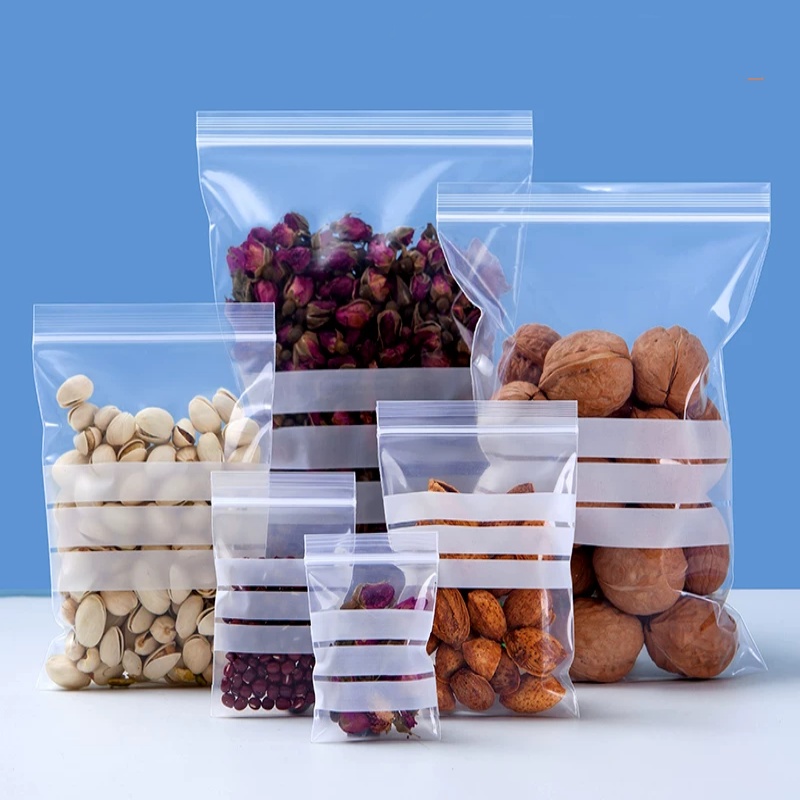 200 قطعة من أكياس التعبئة البل - مراجعة Food Snacks Label وسعره