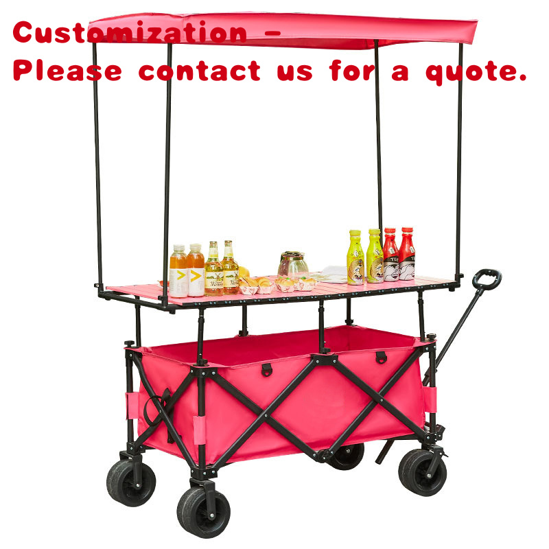 Custom.Hot بيع عربة بلاستيكية  - مراجعة Food Snacks To Sell وسعره