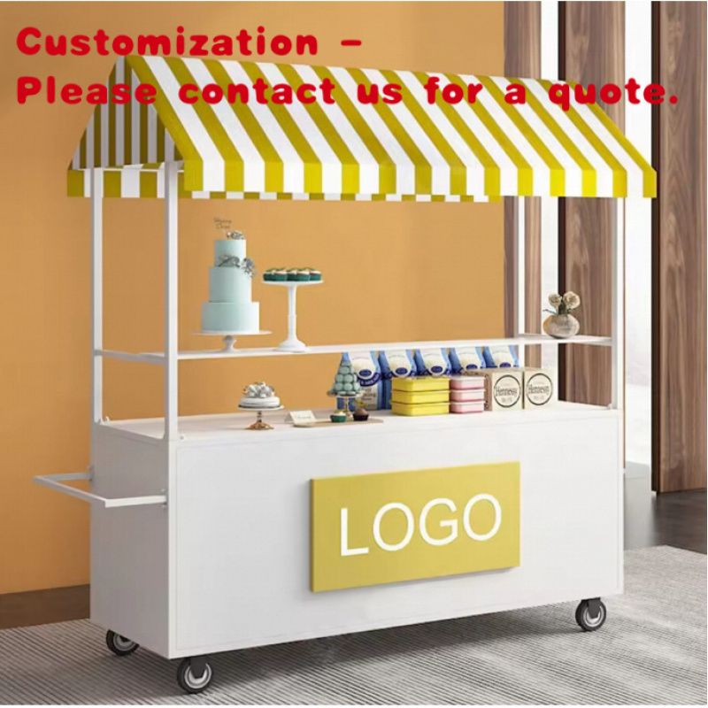 Custom.Move Market كشك عربة ال - مراجعة Food Snacks To Sell وسعره