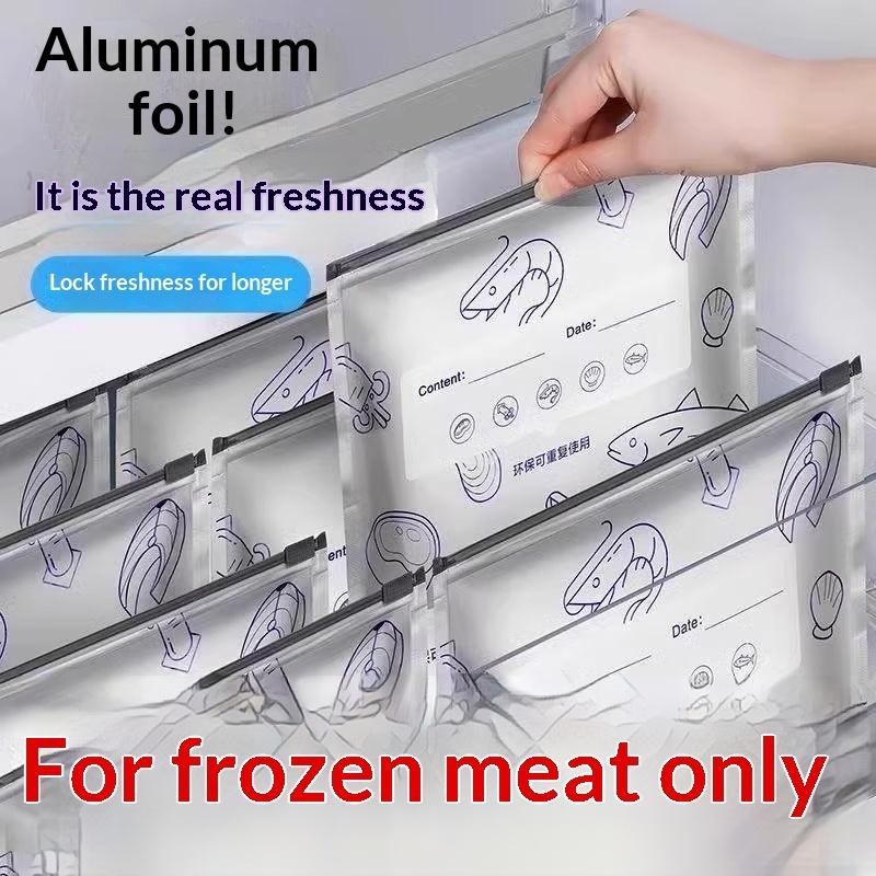 50 قطعة من أكياس تخزين الطعام  - مراجعة Food Snacks Label وسعره