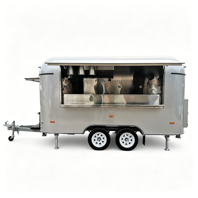عربة طعام متنقلة مخصصة لتقديم  - مراجعة Food Truck With Snacks وسعره