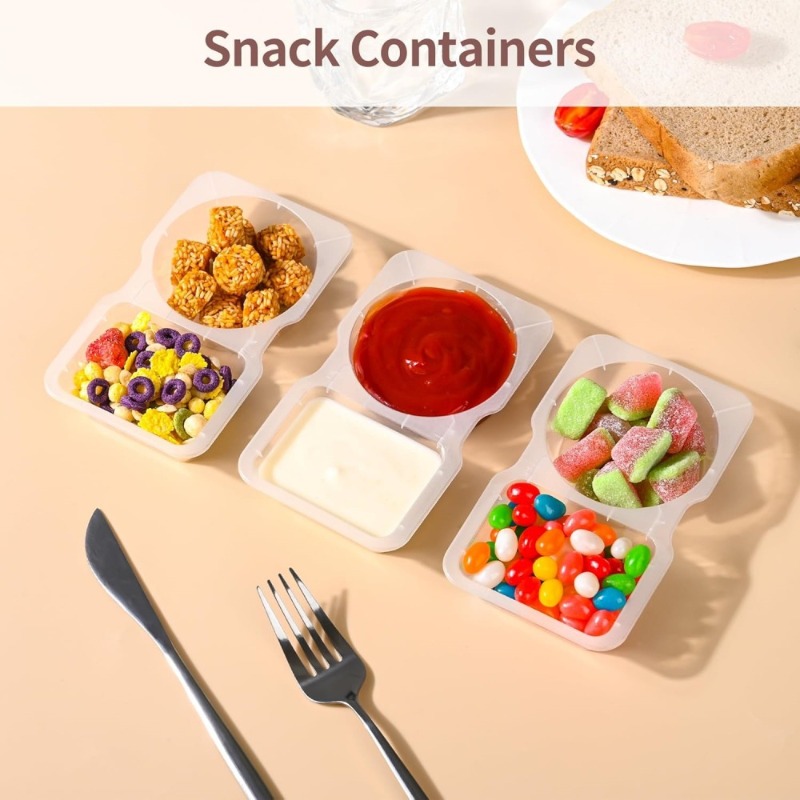 5/10/20/40 قطعة حاوية توابل مق - مراجعة Food Snacks For Picnic وسعره